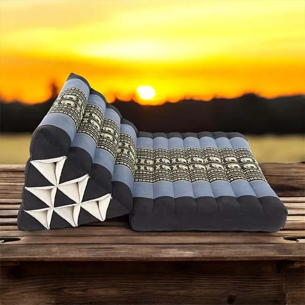 Thaikudde med en utfällbar dyna