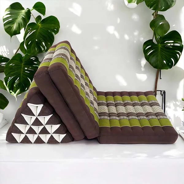 Extra hög thaikudde med tre utfällbara dynor