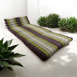 Extra bred thaikudde Jumbo XXL med tre dynor